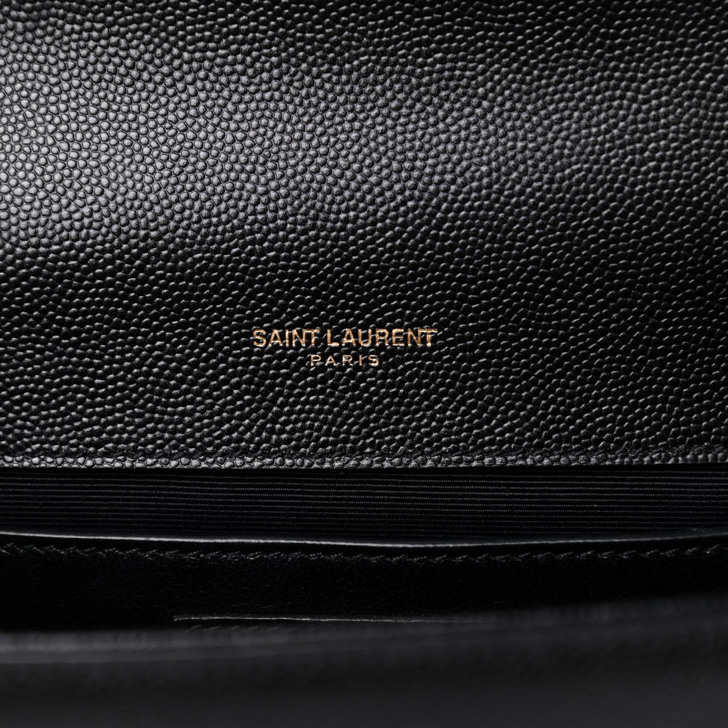 Saint Laurent Grain De Poudre Small Monogram Kate Satchel Black 7 of 10