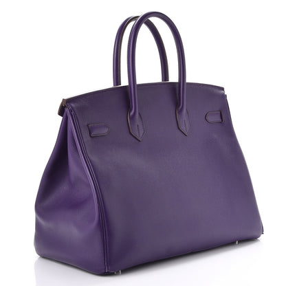 Hermes Epsom Birkin 35 Iris 3 of 43