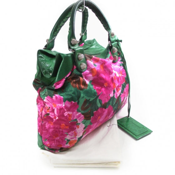 Balenciaga Agneau Floral Giant Brief 3 of 14