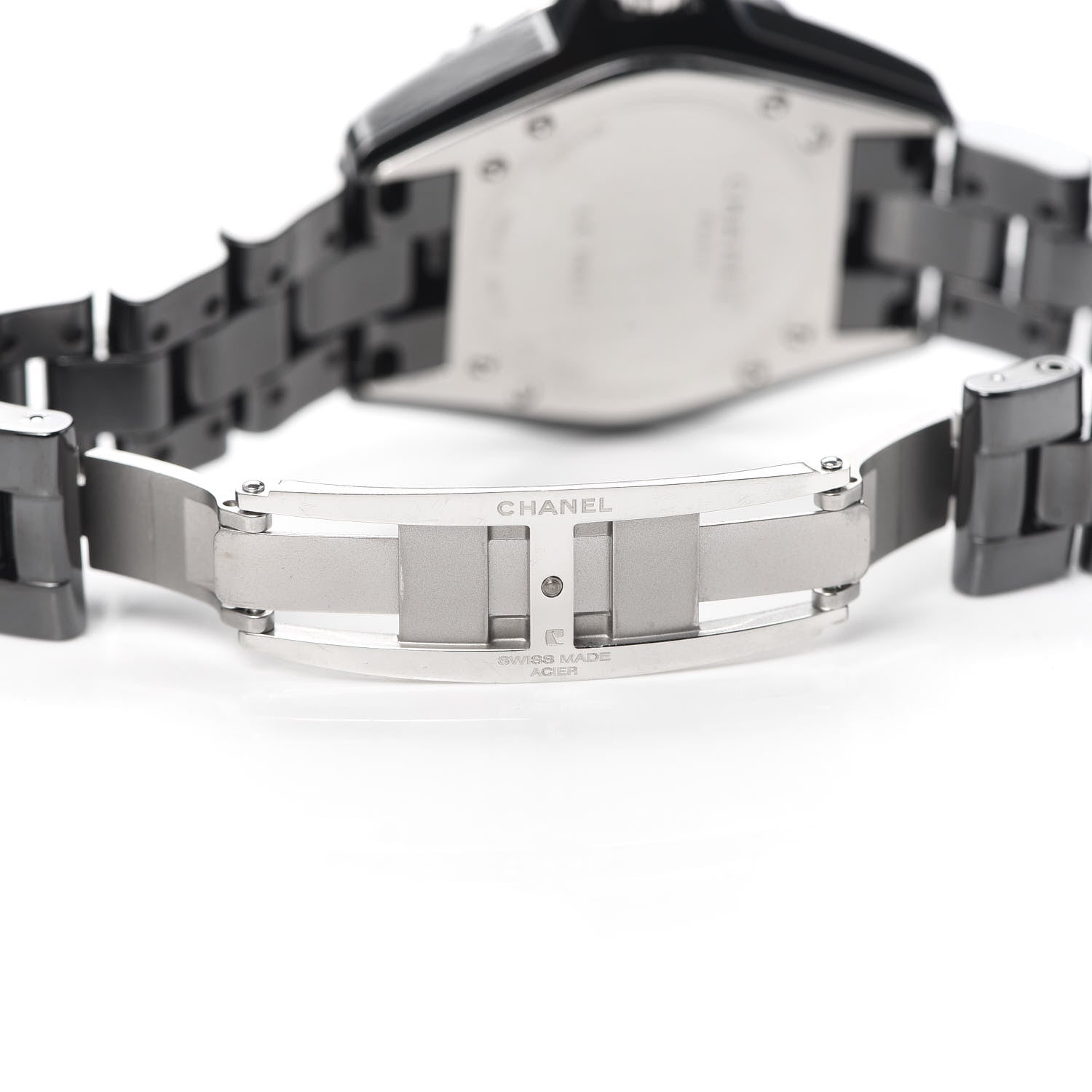 Chanel Stainless Steel Ceramic 33mm J12 Quartz Watch Black 5 of 5