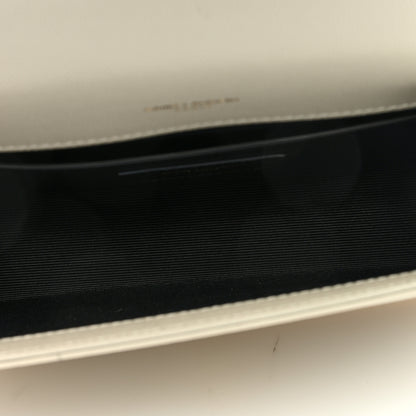 Saint Laurent Grain De Poudre Small Monogram Kate Satchel Crema Soft 5 of 8