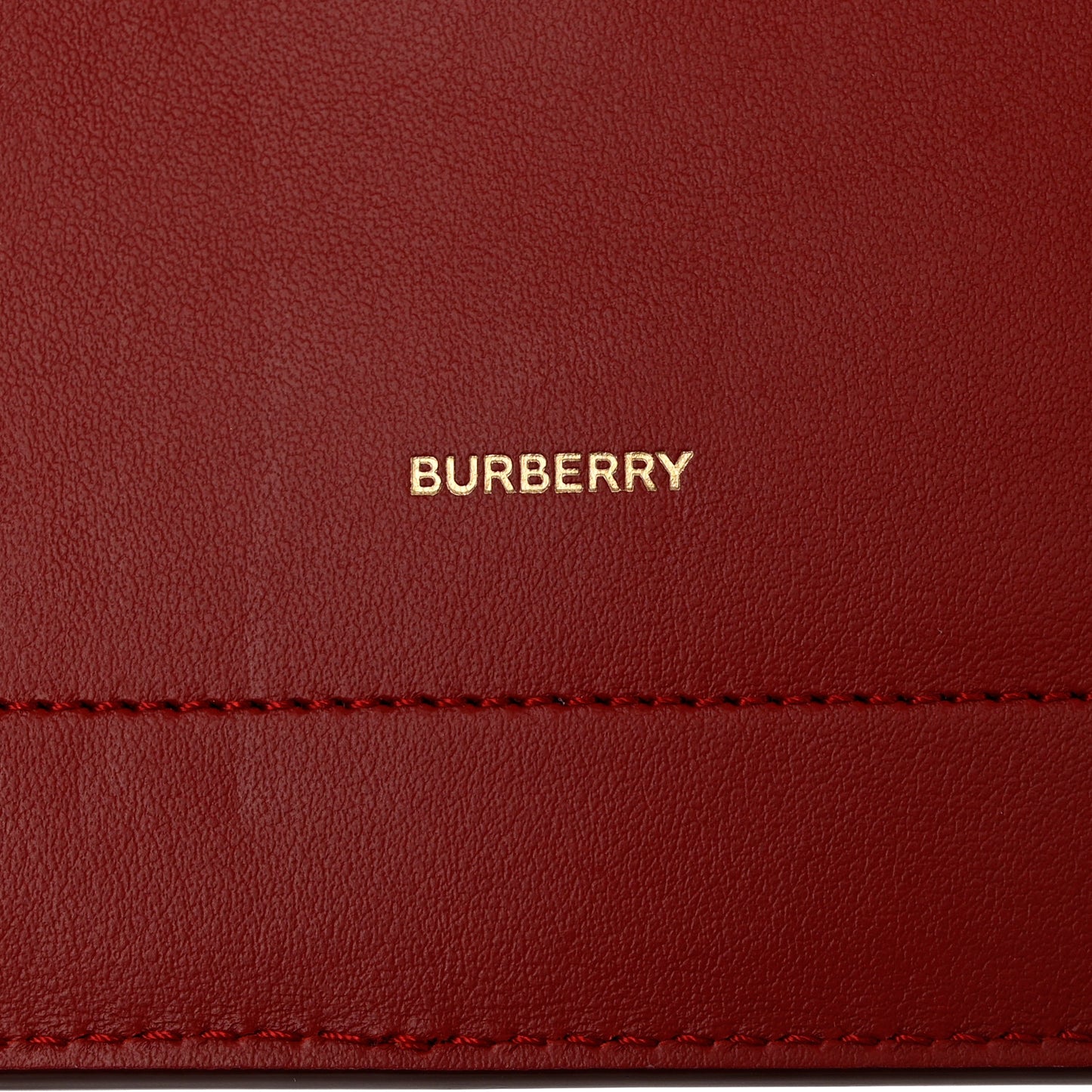 Marais Calfskin Rowe Continental Wallet Dark Carmine
