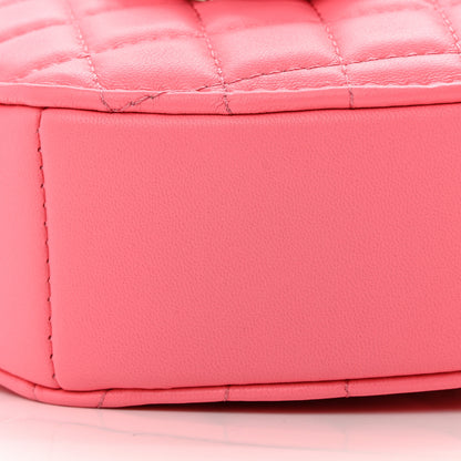 Chanel Lambskin Quilted CC In Love Heart Bag Pink 10 of 12