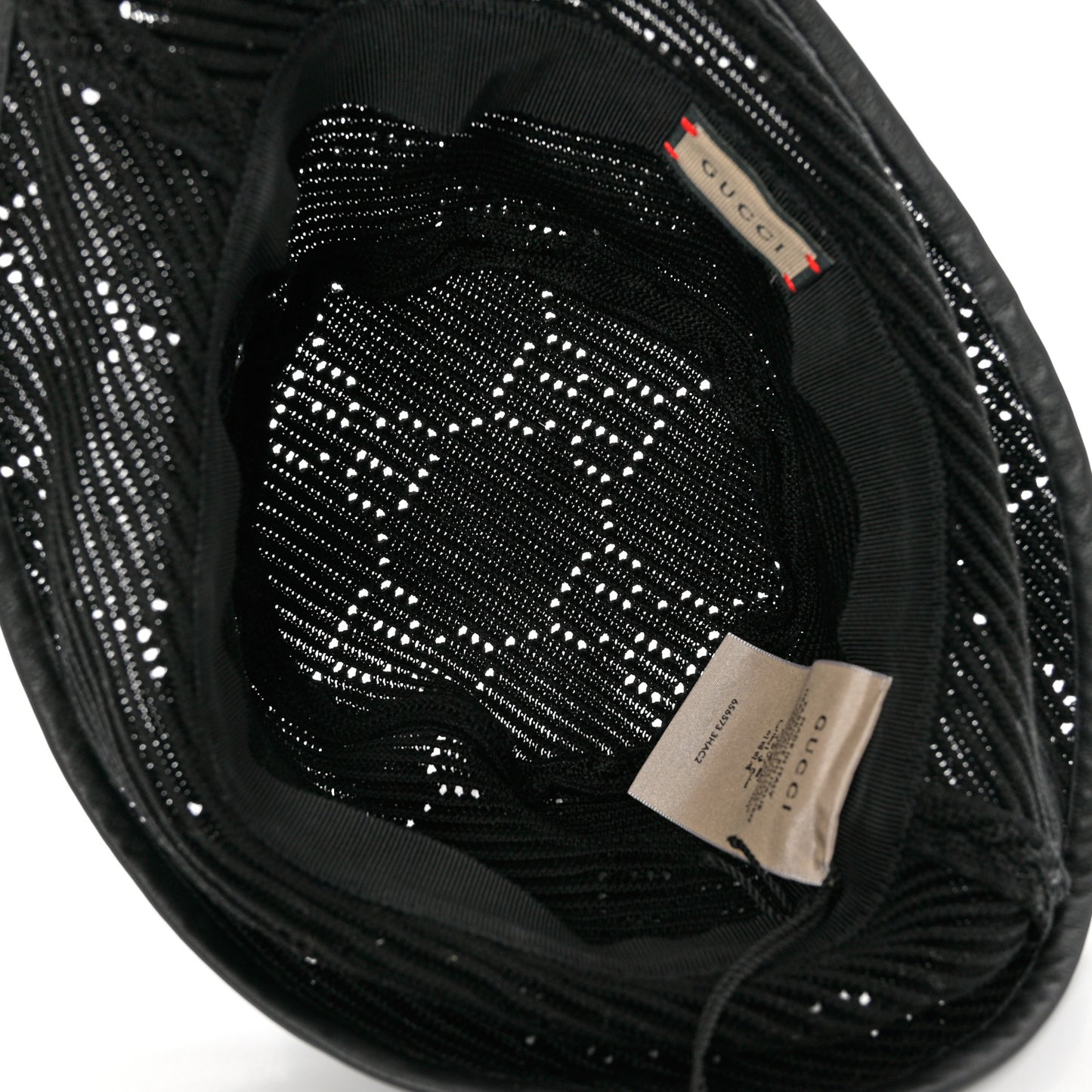Crochet Cable Double G Bob Hat S Black
