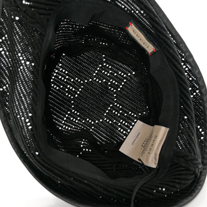 Gucci Crochet Cable Double G Bob Hat S Black 7 of 10