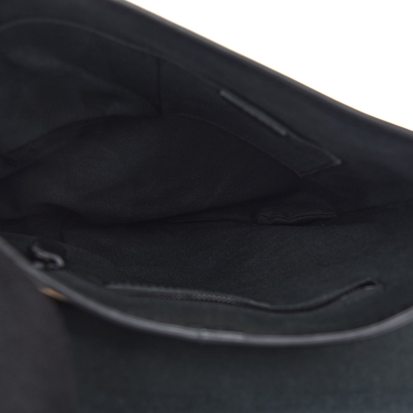 Haymarket Check Crossbody Messenger Bag Black