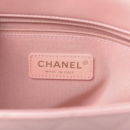 Chanel Calfskin Quilted Enchained Flap Light Pink 6 of 10