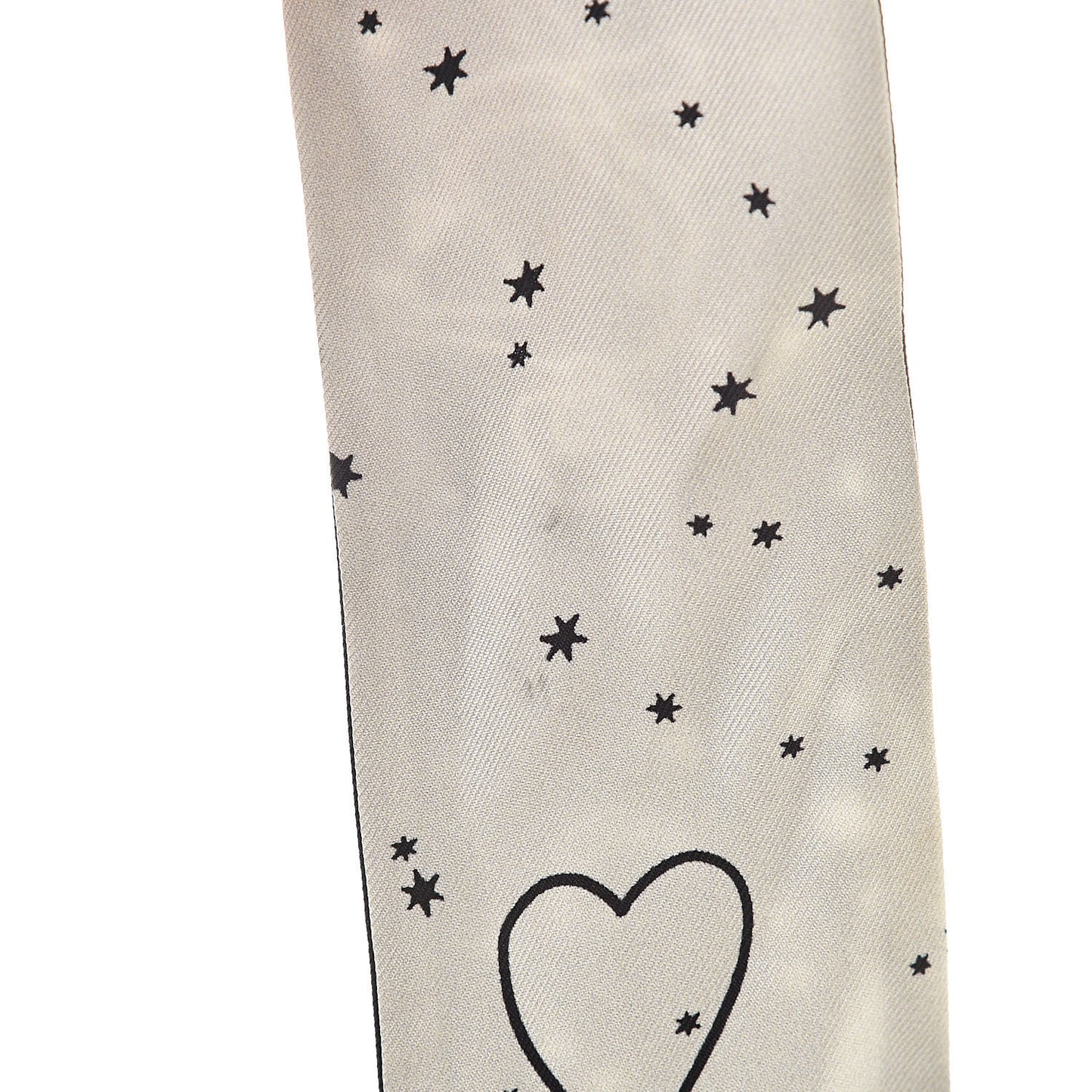 Silk Zodiac Libra Mitzah Scarf Black