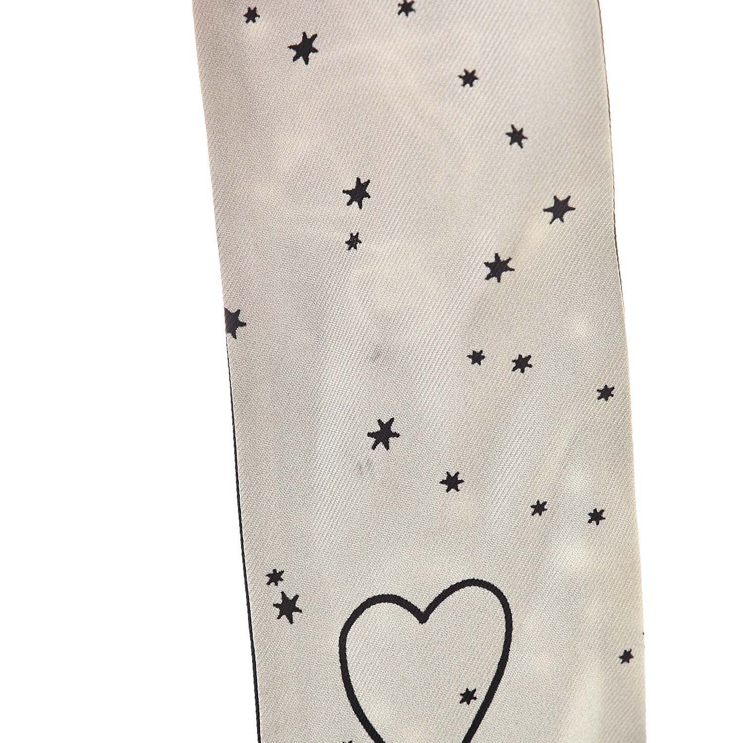 Christian Dior Silk Zodiac Libra Mitzah Scarf Black 4 of 6