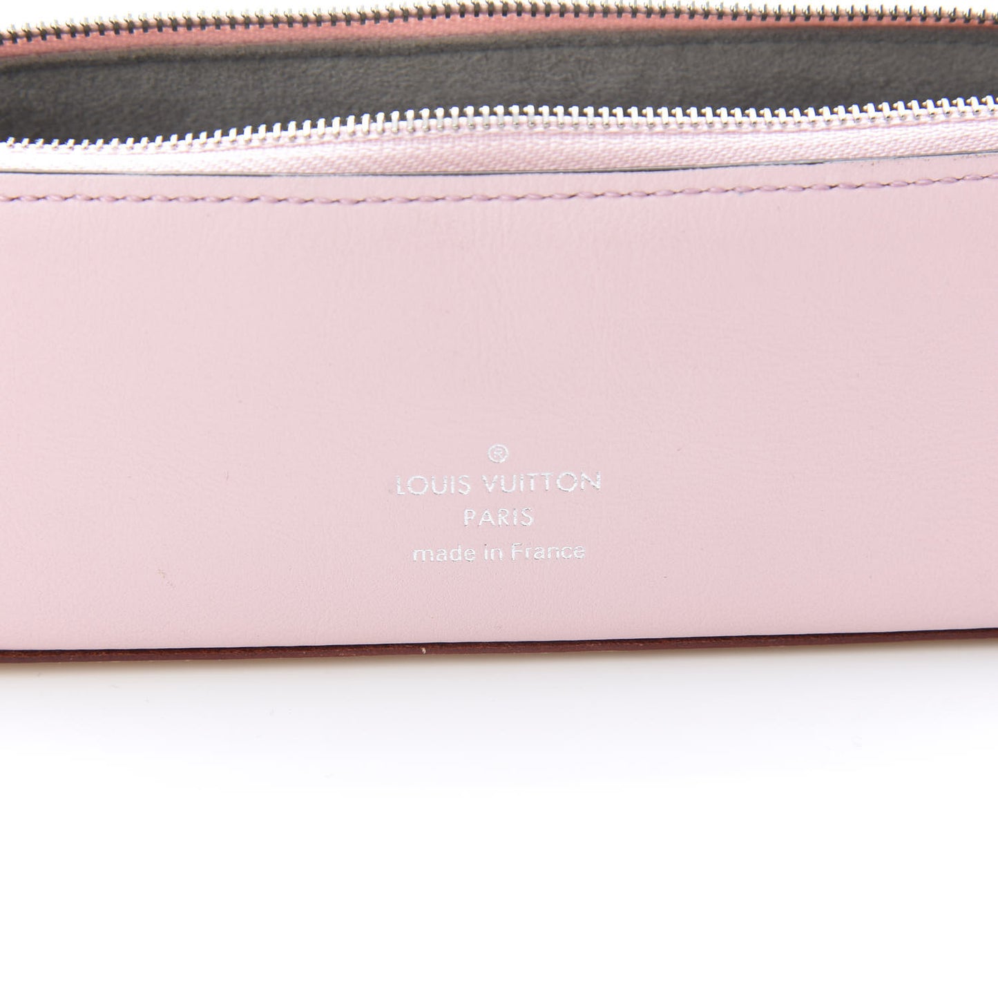 Monogram Elizabeth Pencil Pouch Rose Ballerine