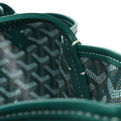 Goyard Goyardine Reversible Anjou GM Green 19 of 19