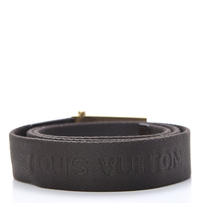 Louis Vuitton Canvas Ceinture Bengale Belt 85 34 Brown 2 of 5