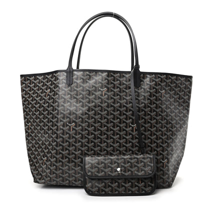 Goyard Goyardine Saint Louis GM Black 1 of 8