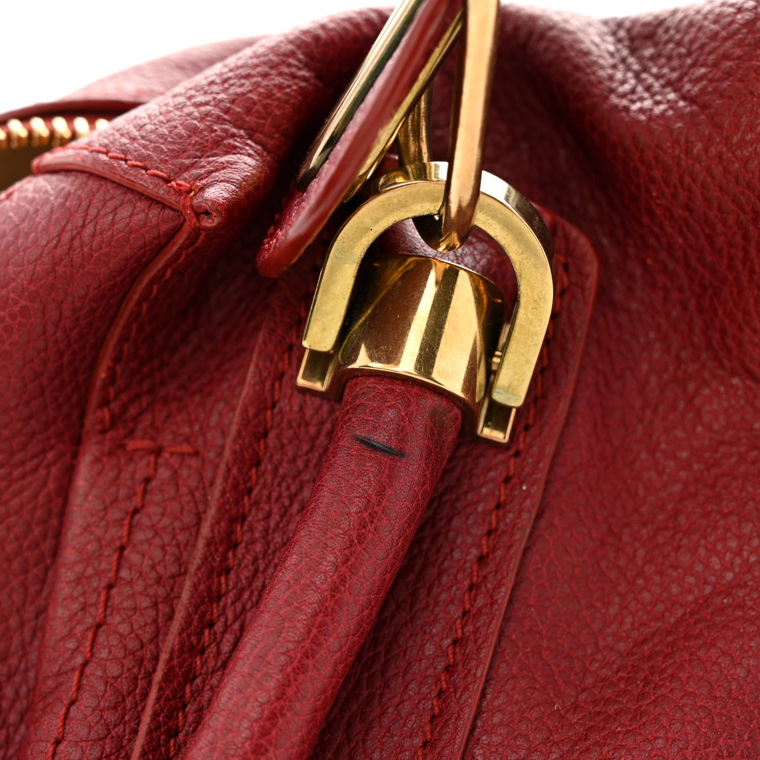 Chloe Calfskin Medium PARATY Berry Cupcake 16 of 17