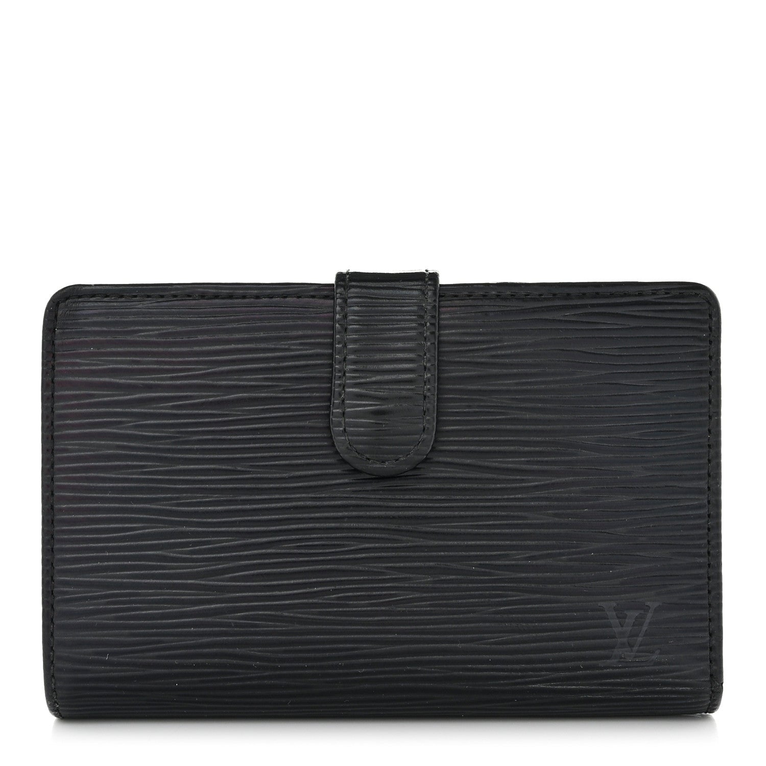 Louis Vuitton Epi French Purse Wallet Black 1 of 16