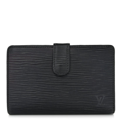 Louis Vuitton Epi French Purse Wallet Black 1 of 16