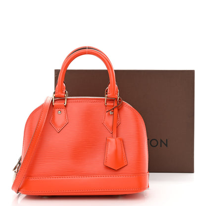Louis Vuitton Epi Alma BB Piment 12 of 12