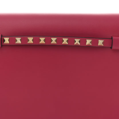 Valentino Garavani Nappa Rockstud Wristlet Clutch Fuxia 8 of 11