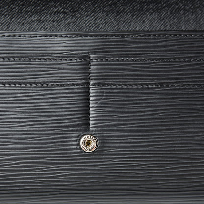 Louis Vuitton Epi Sarah Wallet NM Black 8 of 9