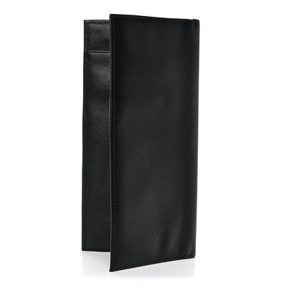 Prada Saffiano Travel Wallet Black 3 of 12
