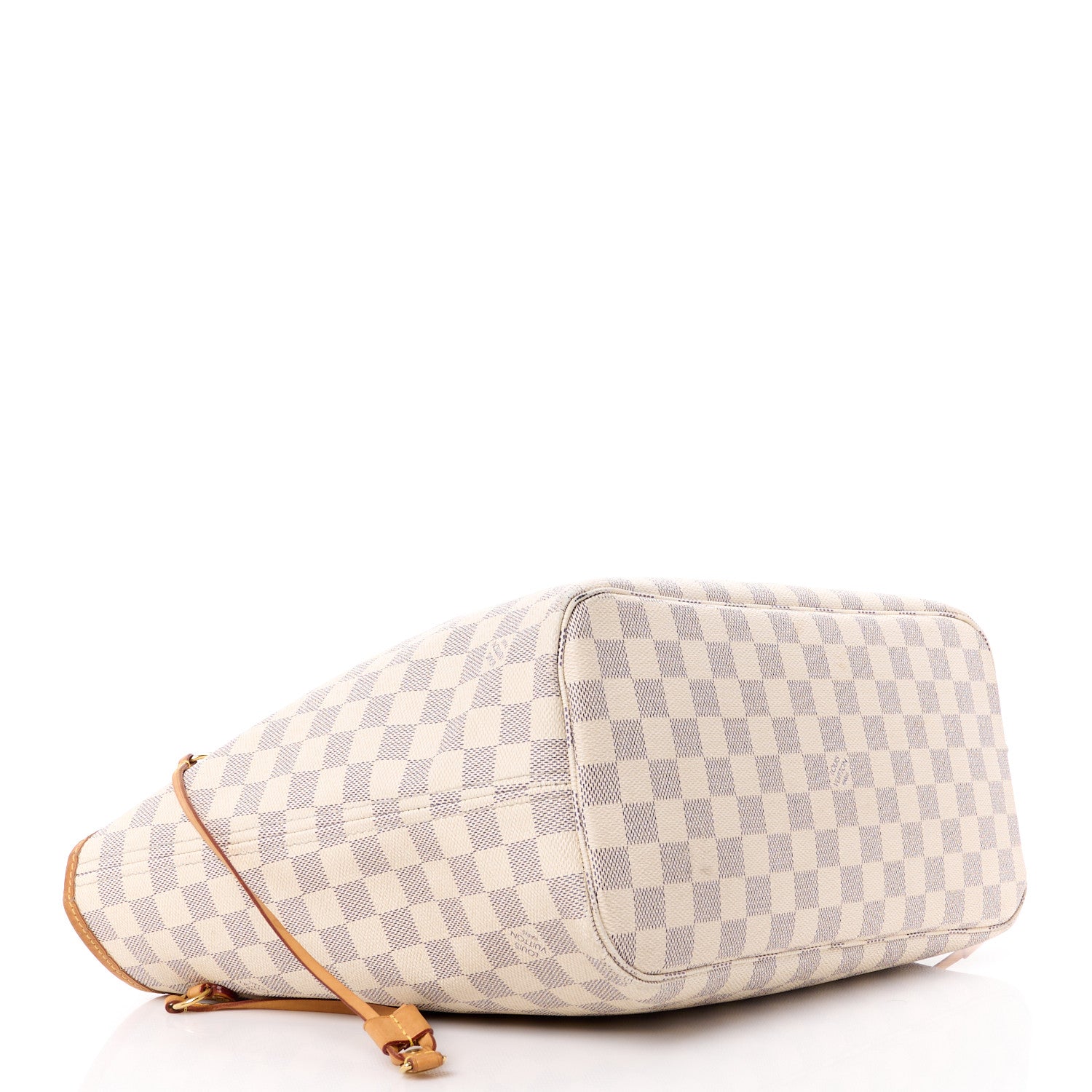 Louis Vuitton Damier Azur Neo Neverfull MM Rose Ballerine 3 of 15