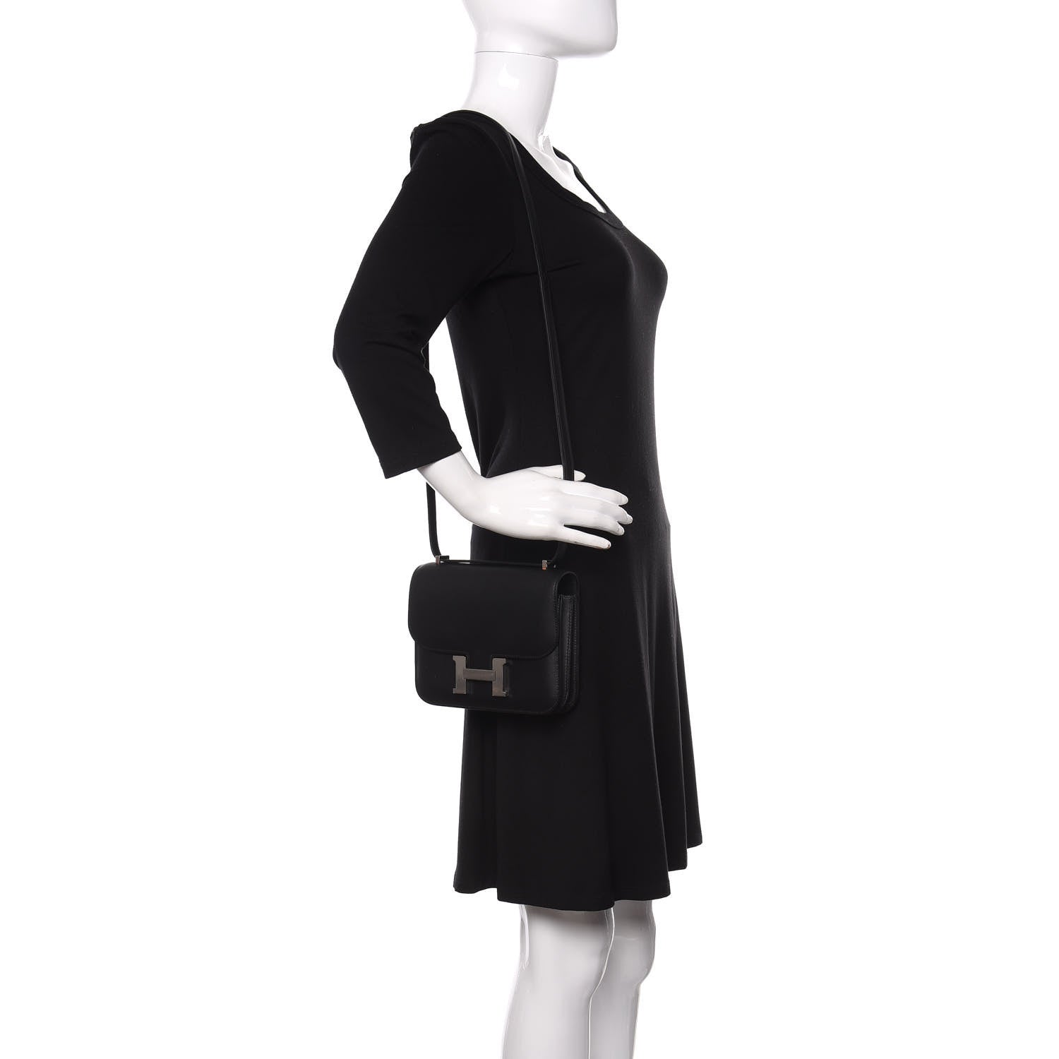 Hermes Swift Constance 18 Black 2 of 11