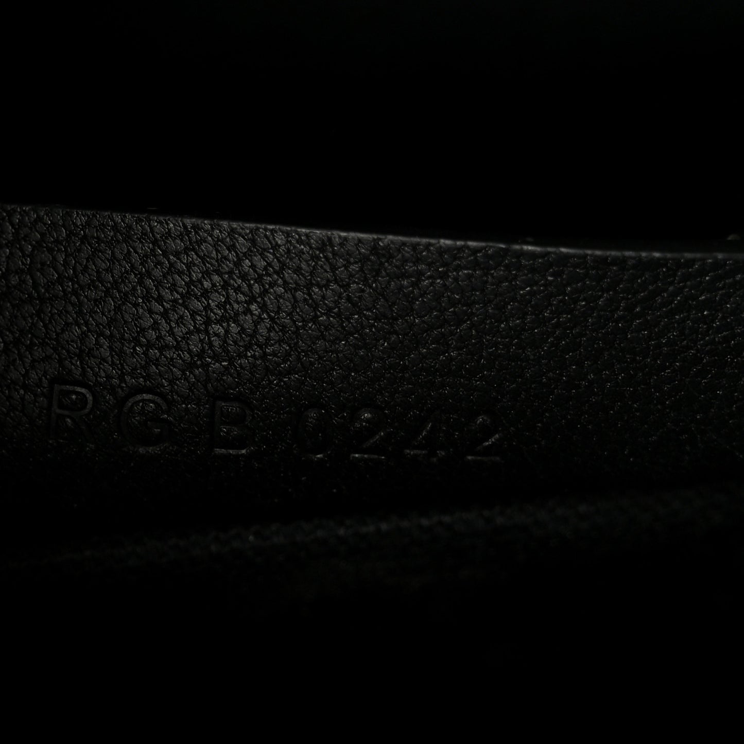 Sugar Goatskin Mini Antigona Black