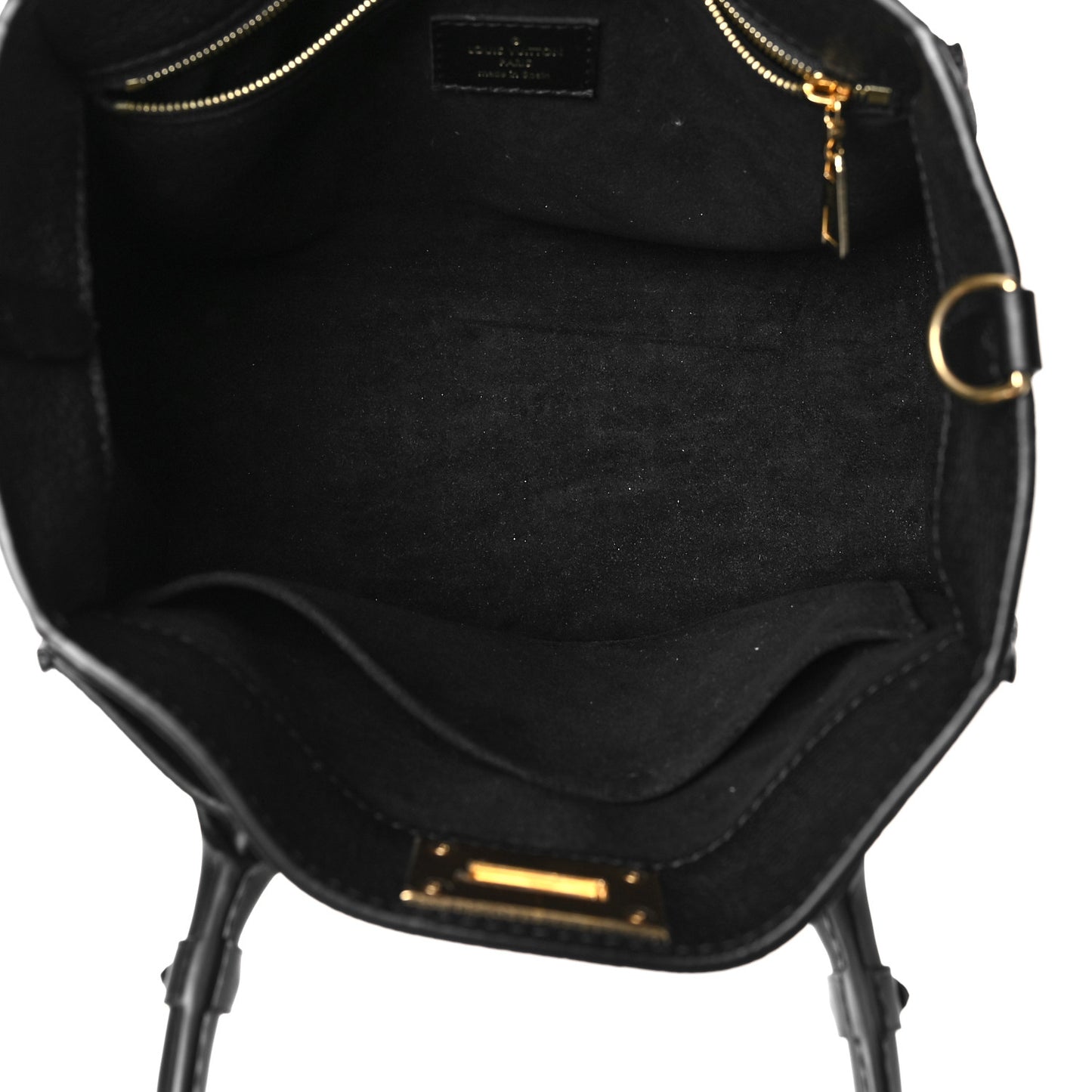 Calfskin Monogram On My Side PM Black