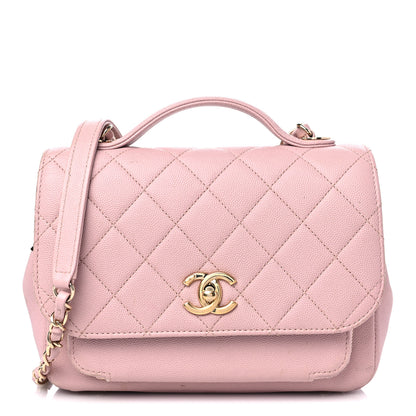 Chanel Caviar Quilted Medium Business Affinity Flap Light Pink 1 of 18
