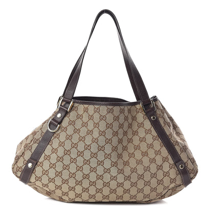 Gucci Monogram Medium Abbey Shoulder Bag Dark Brown 1 of 10