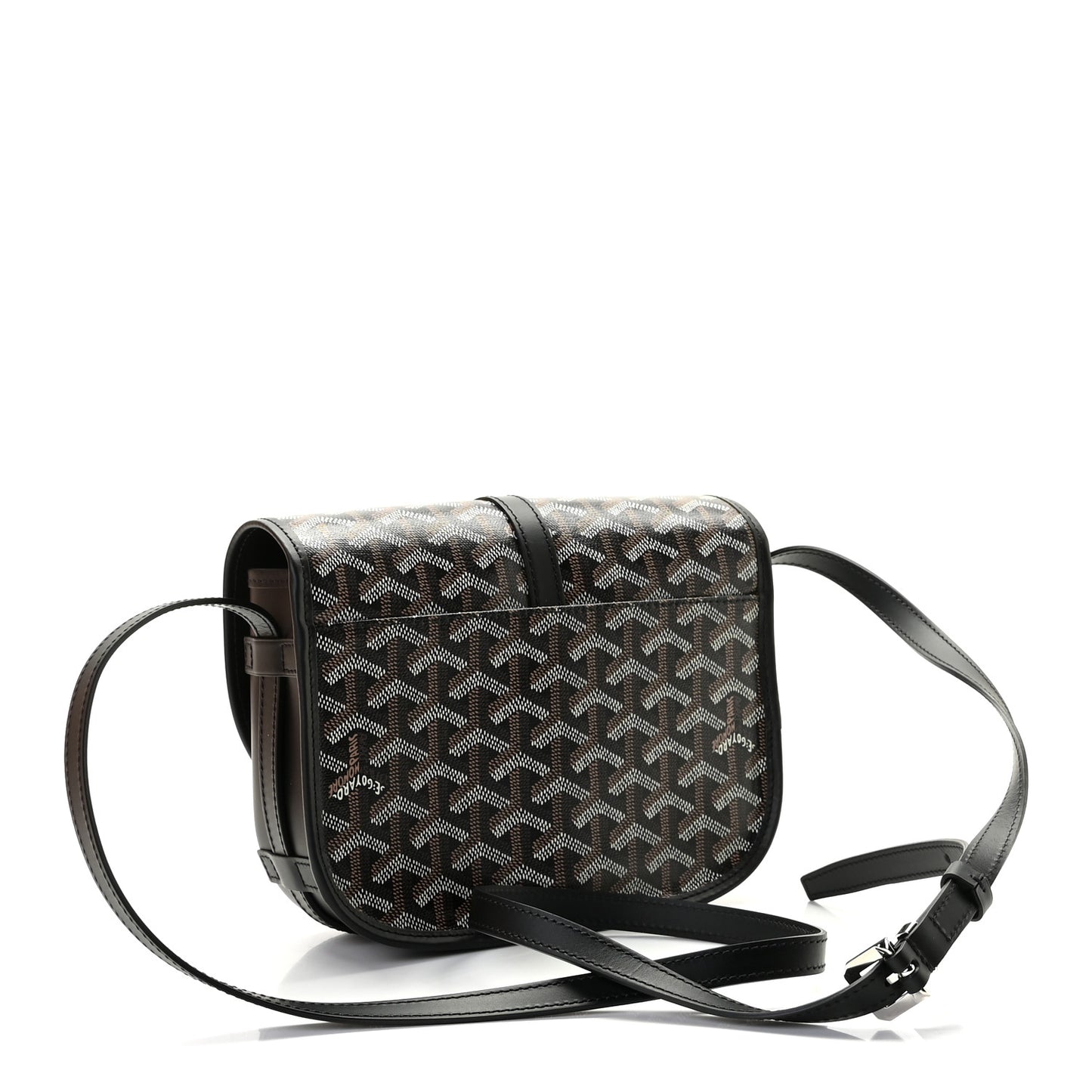 Goyardine Belvedere II PM Messenger Bag Black