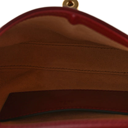 Gucci Boarded Dyana Lux Calfskin Mini Jackie 1961 Hobo New Cherry Red 5 of 9