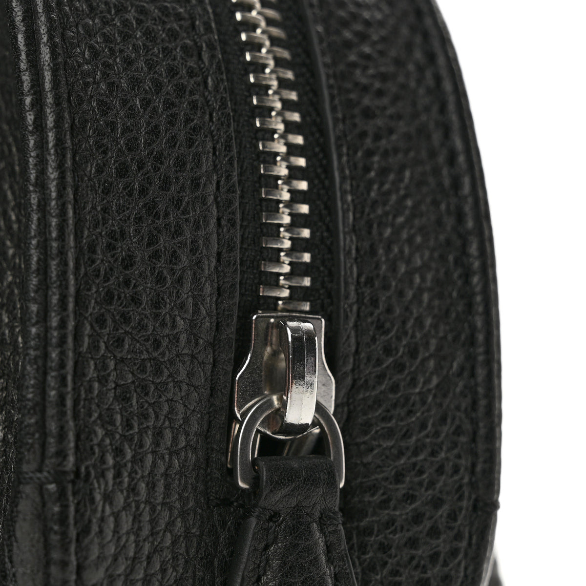 Grained Calfskin Agnes 12 Black