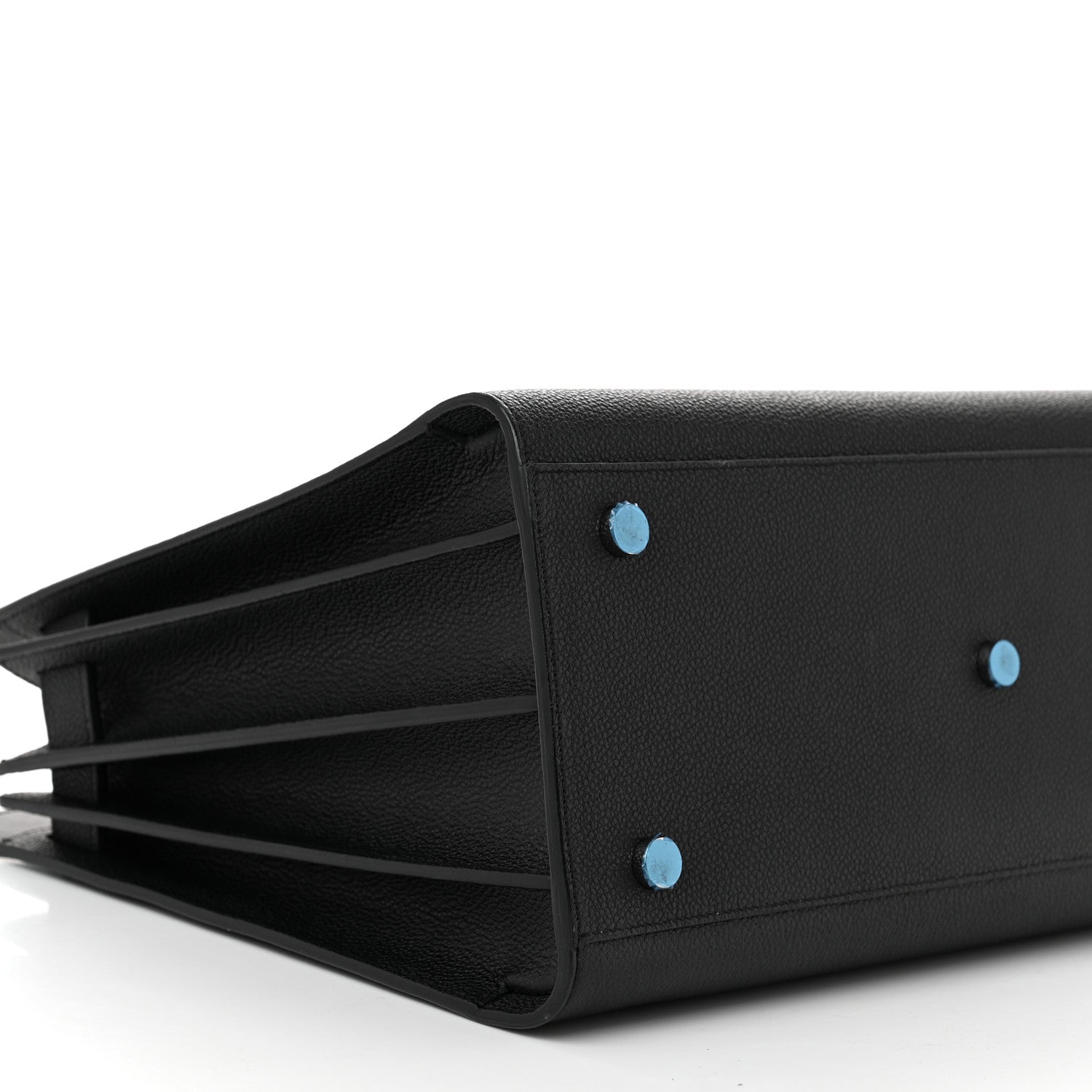 Saint Laurent Grained Calfskin Small Sac De Jour Black 8 of 9
