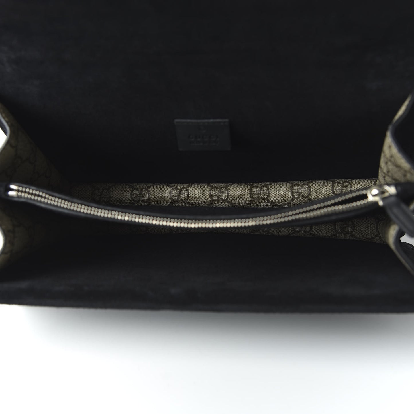 GG Supreme Monogram Small Dionysus Shoulder Bag Black