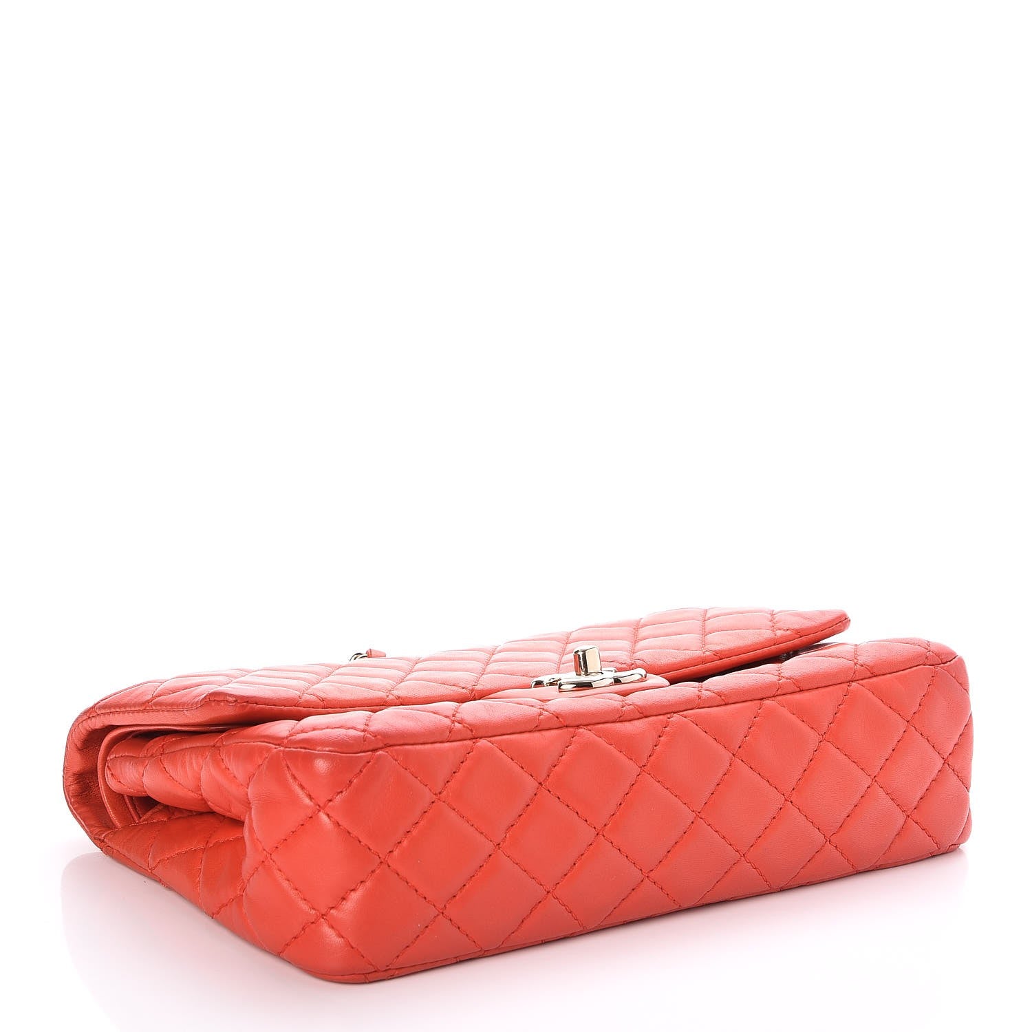 Chanel Lambskin Quilted Medium Double Flap Red 5 of 8
