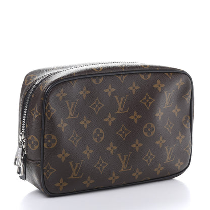 Louis Vuitton Monogram Macassar Toilet Pouch GM 3 of 8