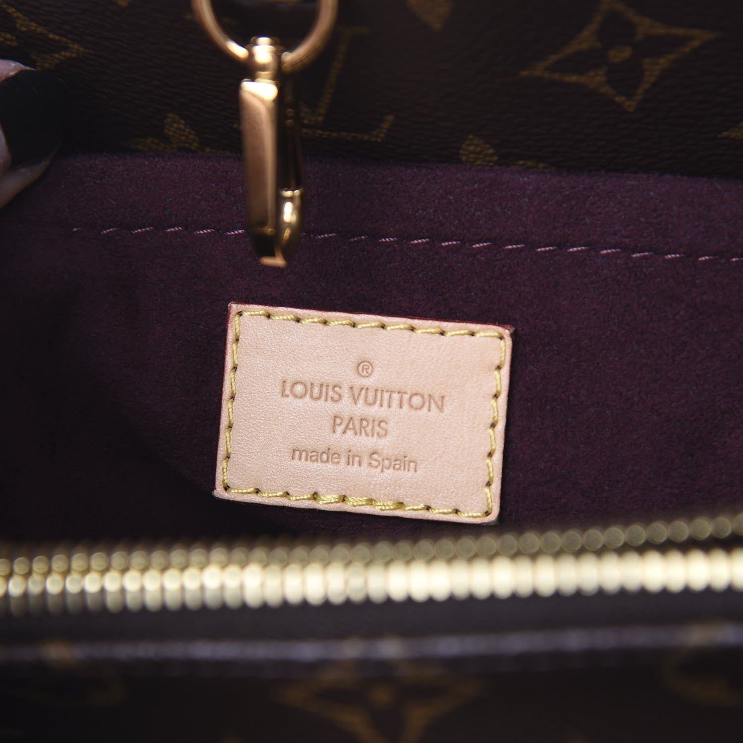 Louis Vuitton Monogram Montaigne MM 5 of 9