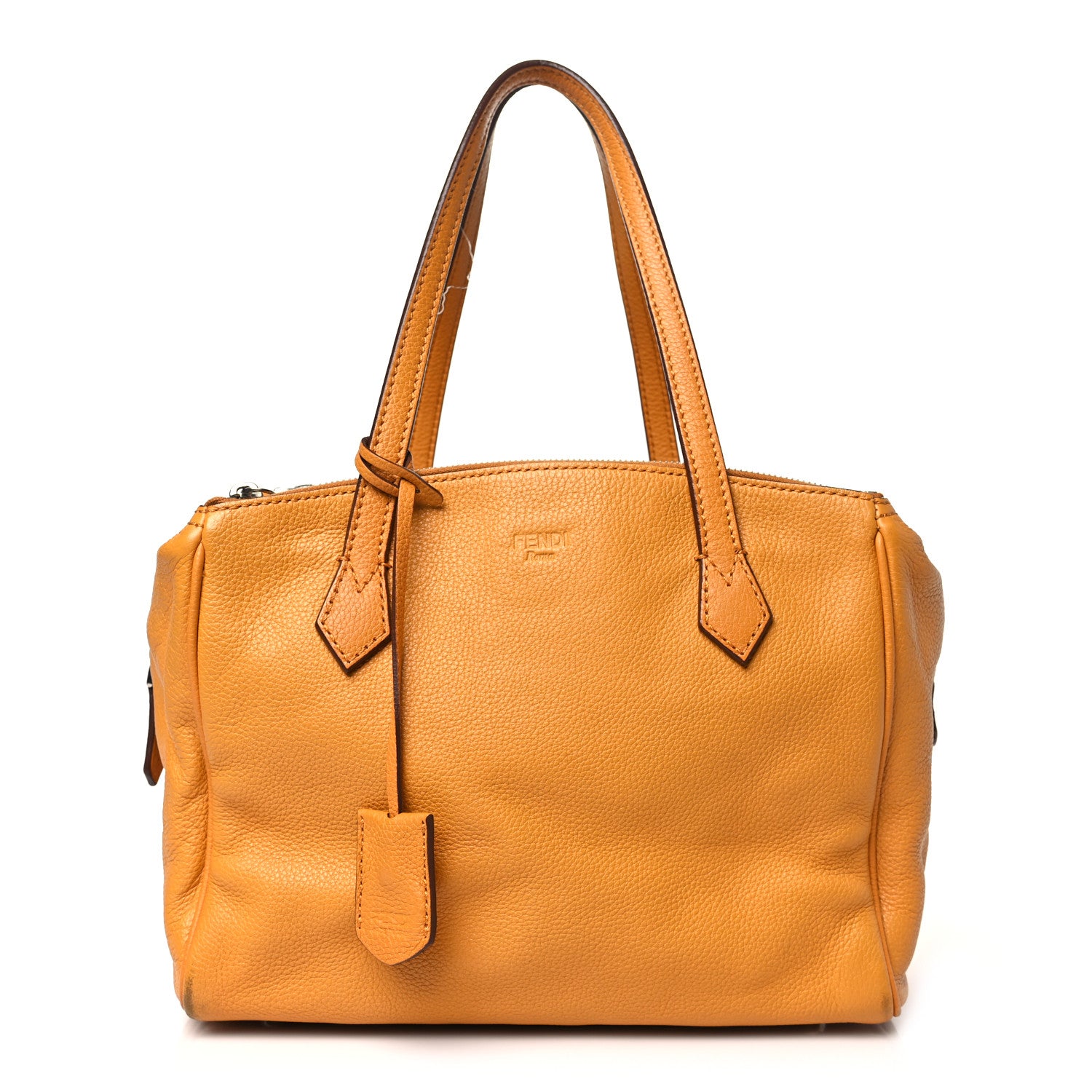 Fendi Vitello Bauletto Orange 1 of 12