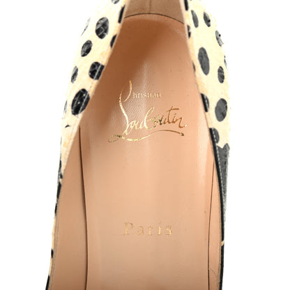 Christian Louboutin Snakeskin Watersnake Printed Nappa Pumps 40 7 of 9