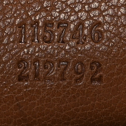 Gucci Calfskin Blondie Medium Shoulder Flap Bag Brown 7 of 11