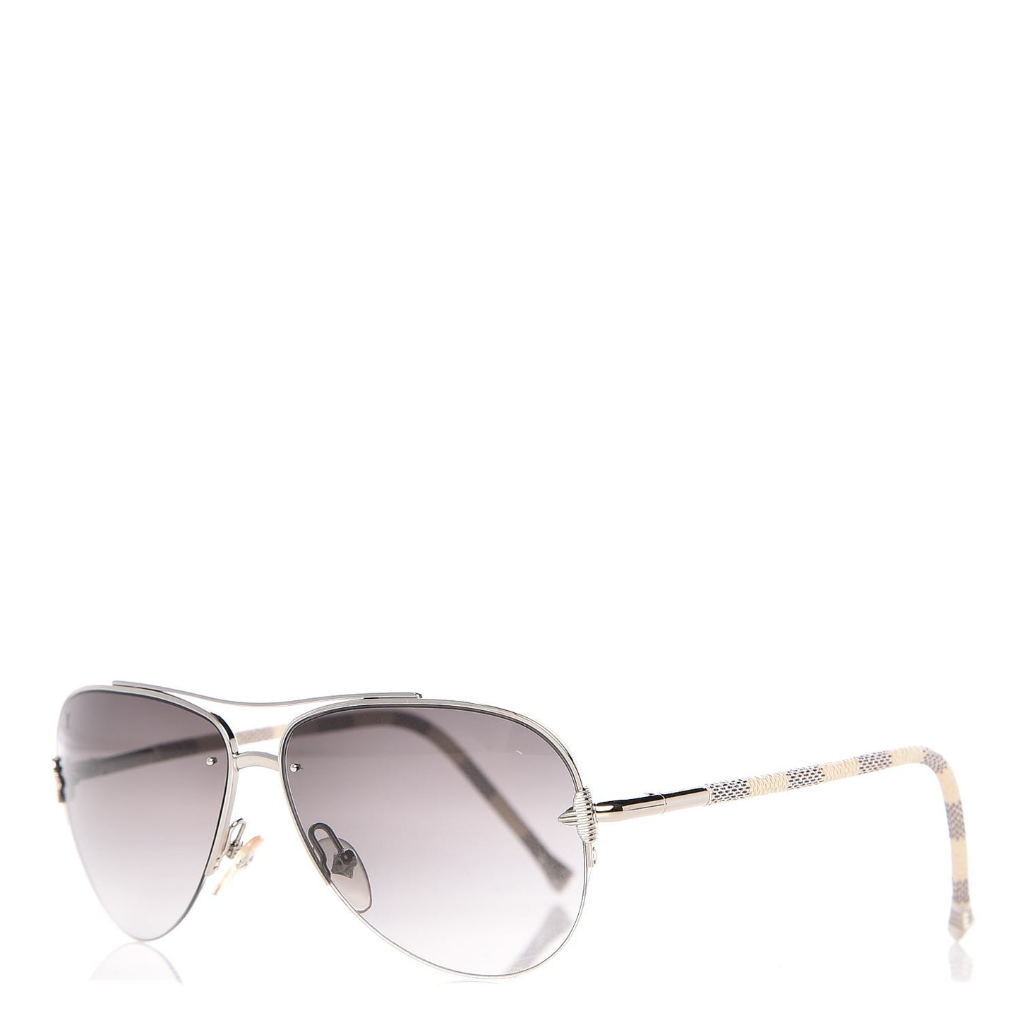 Damier Azur Petite Viola Pilote Aviator Sunglasses Z0570U