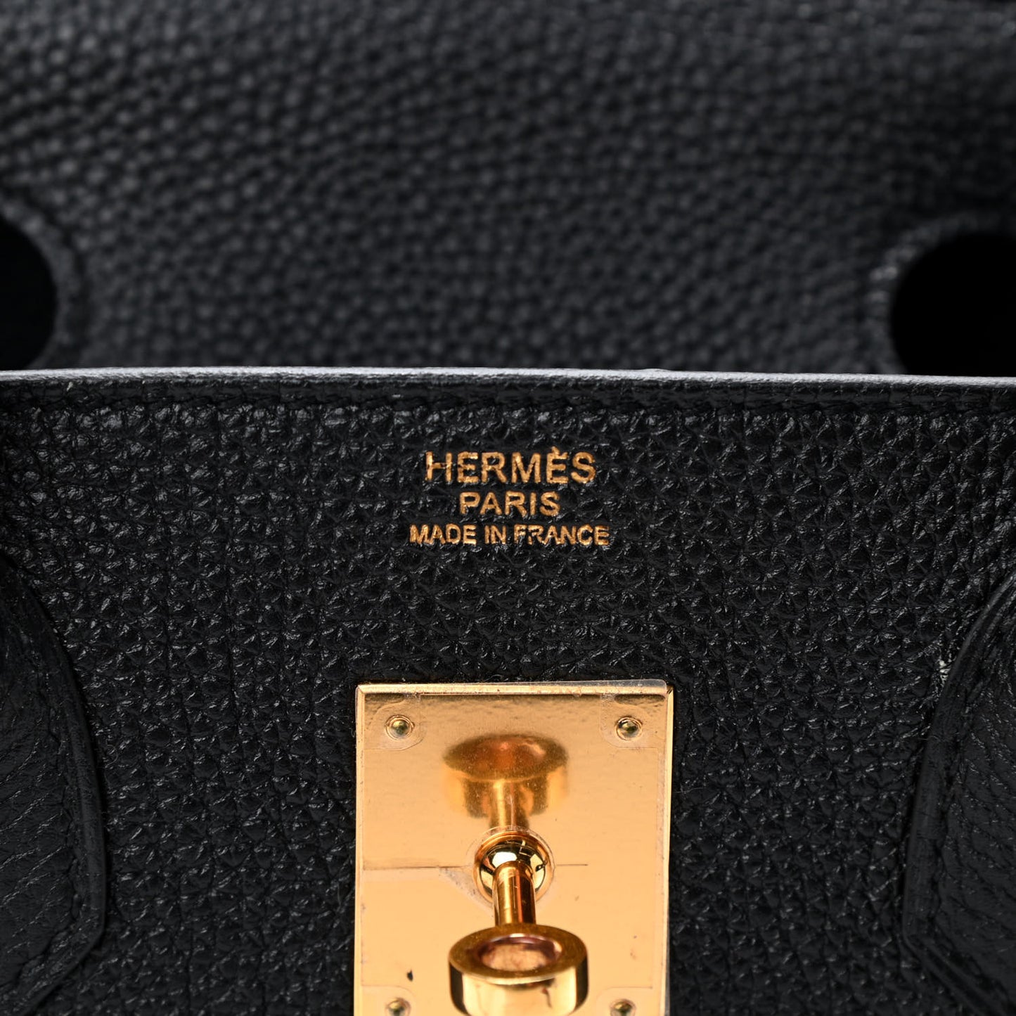 Togo Birkin 30 Black