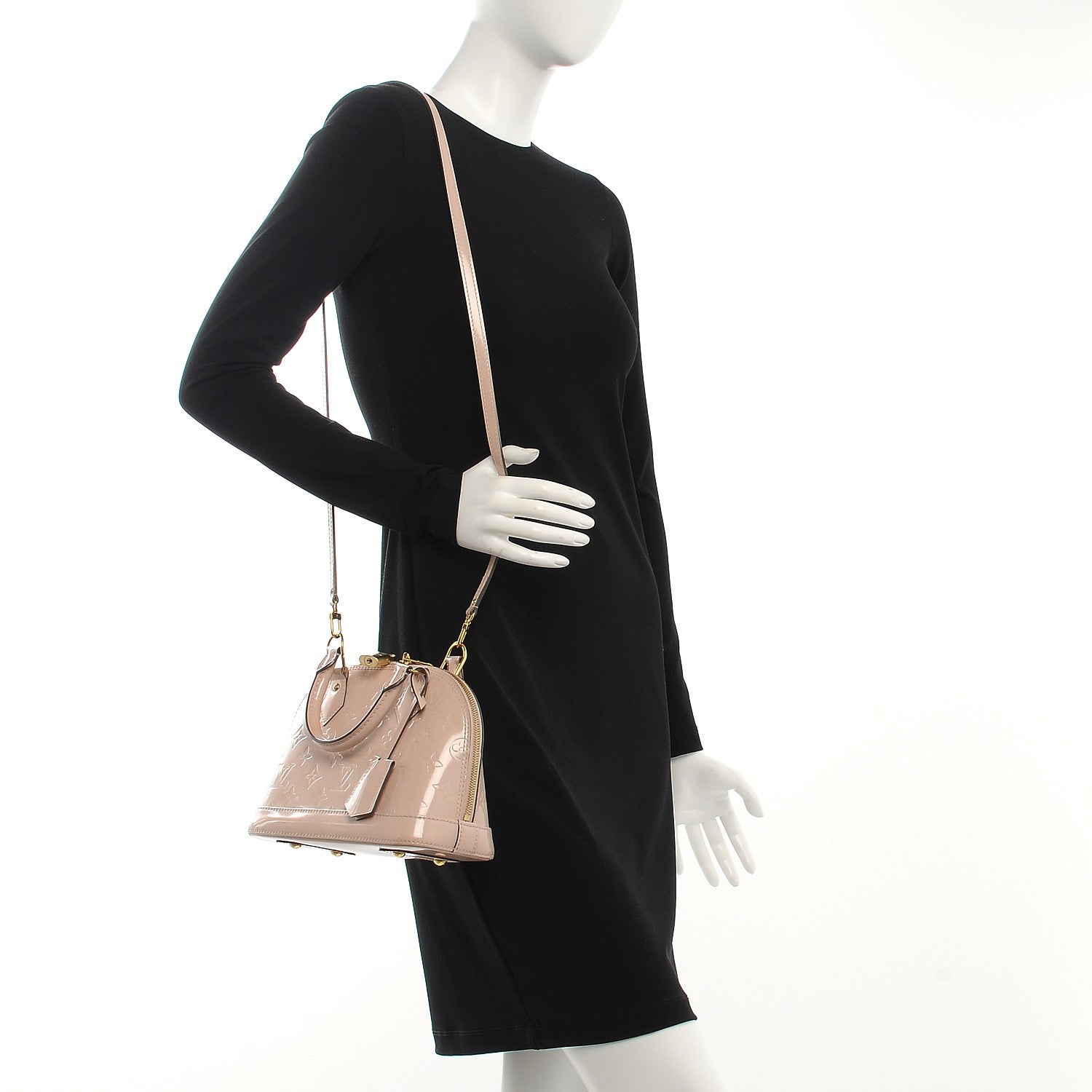 Louis Vuitton Vernis Alma BB Rose Angelique 2 of 7