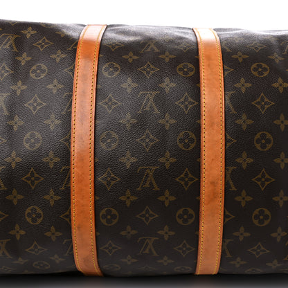 Louis Vuitton Monogram Keepall Bandouliere 55 13 of 25