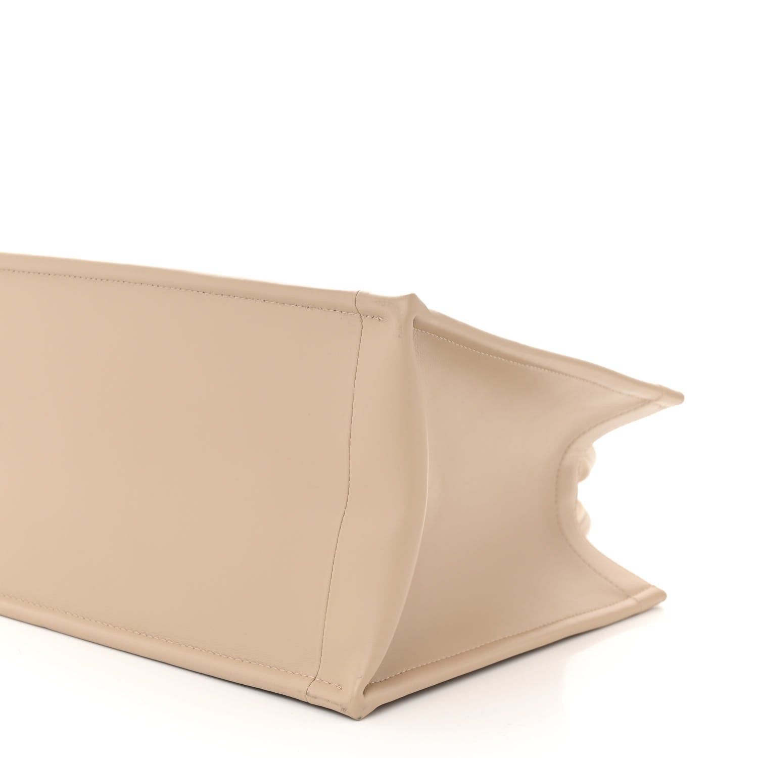 Christian Dior Calfskin Macro Cannage Medium Book Tote Taupe 10 of 10