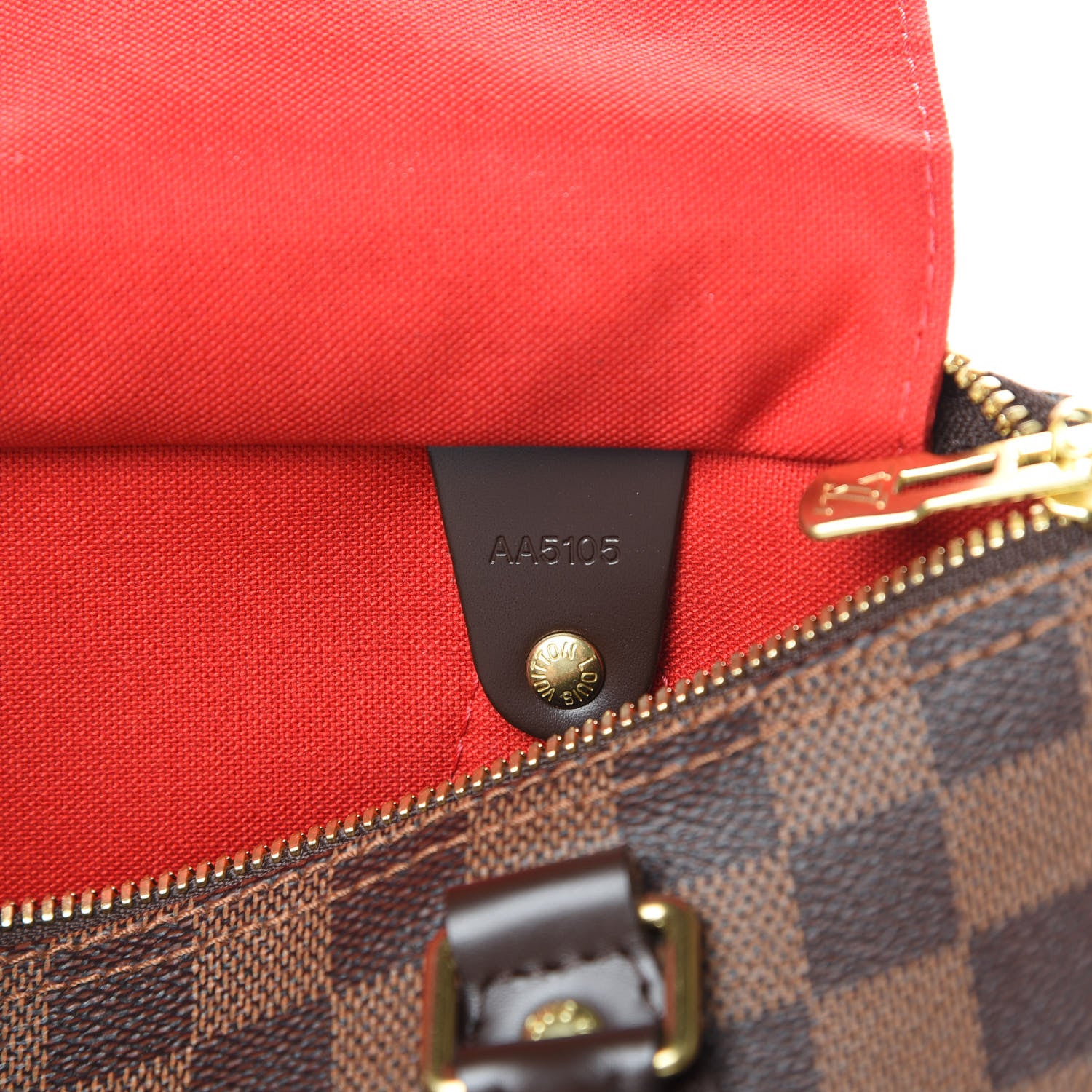Louis Vuitton Damier Ebene Speedy Bandouliere 25 7 of 10