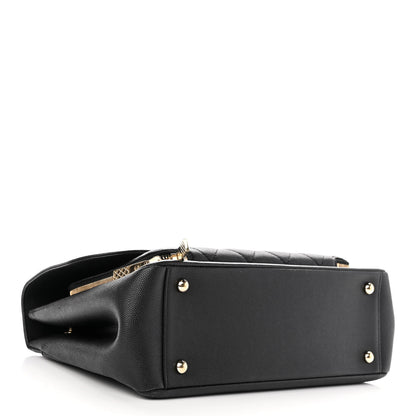 Chanel Caviar Quilted Large Business Affinity Flap Black 3 of 10
