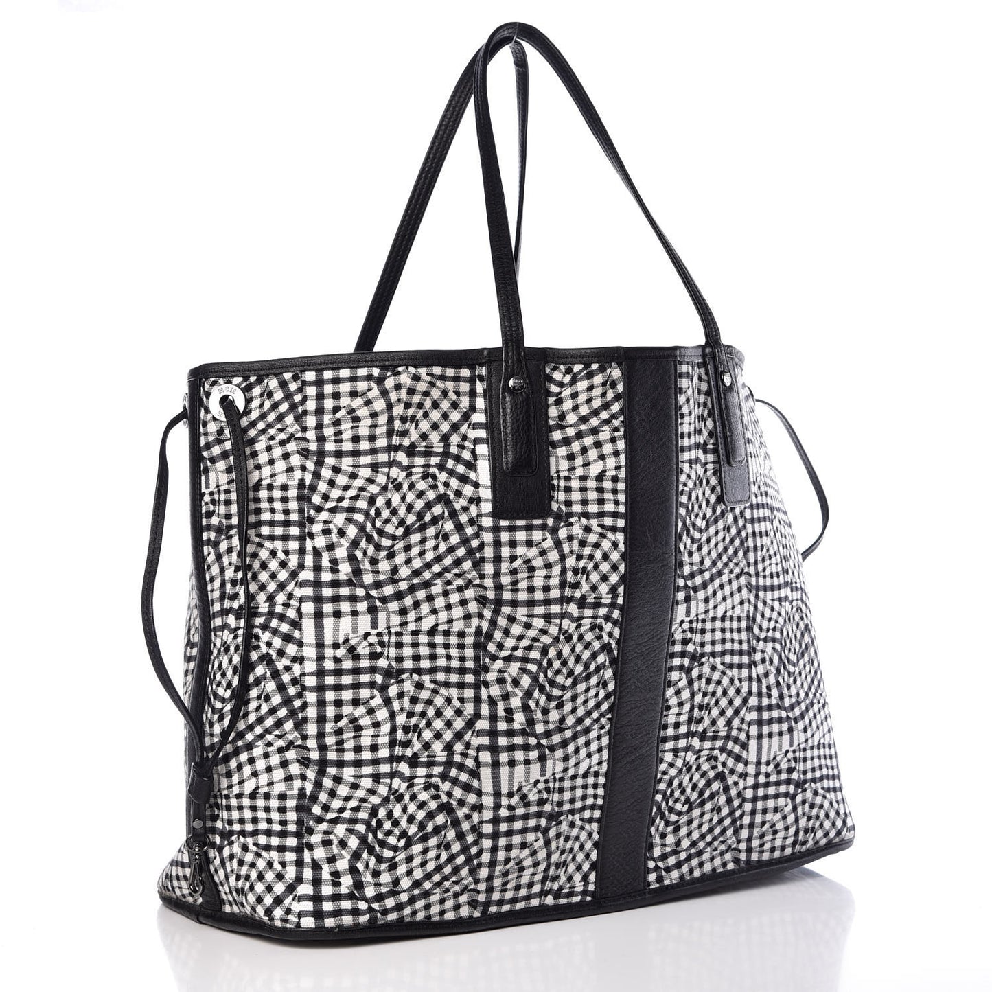 Visetos Large Liz Reversible Shopper Tote Black