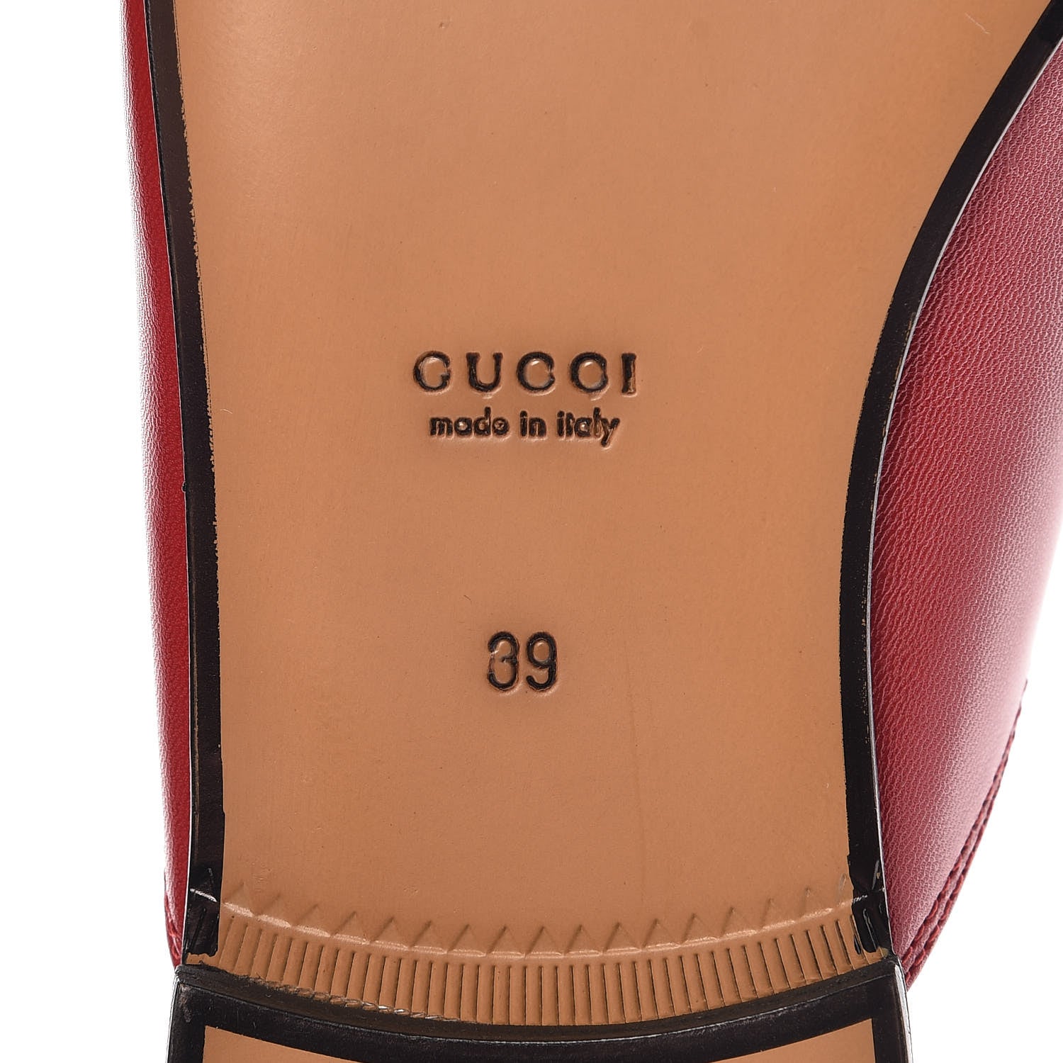 Gucci Malaga Kid Womens Princetown Slippers 39 Hibiscus Red 6 of 9